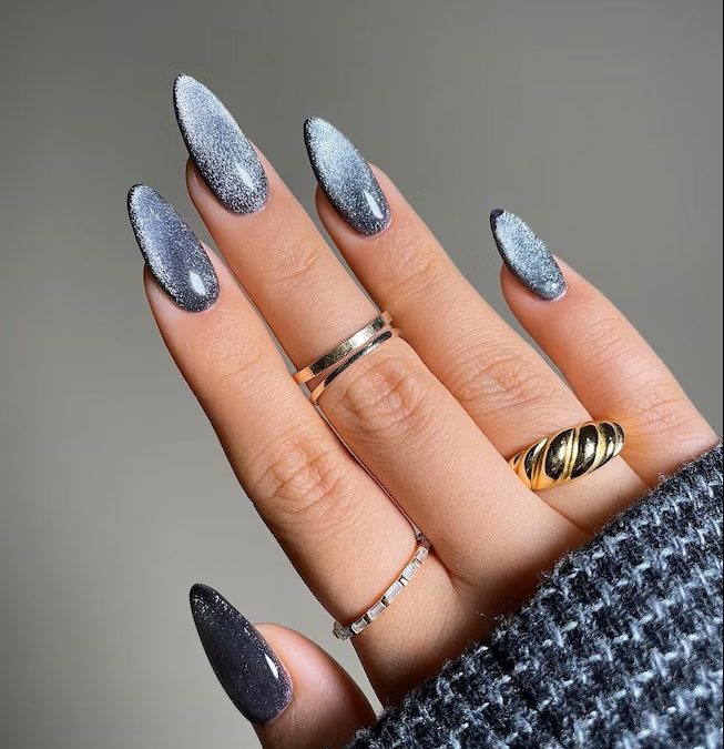 Velvet Nails Are The Luxurious Looking Trend Everyone Can Wear