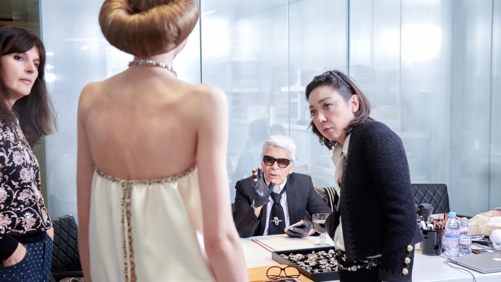 Looking at Karl Lagerfeld From All Angles