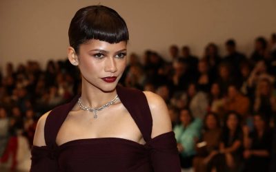 ICYMI: Zendaya and her Micro Bangs led the Fendi Haute Couture Front Row
